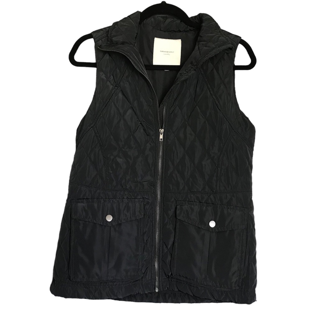 Thread & Supply Black Vest size Small
